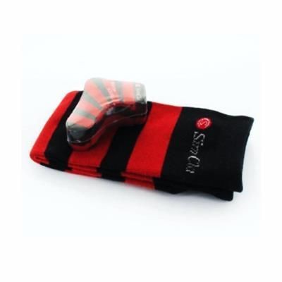 Branded Promotional PREMIUM CLASSIC CREW NORMAL COMPRESSED SOCKS Socks From Concept Incentives.