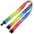 Branded Promotional CUSTOM 15MM SATIN LANYARD - FULL COLOUR PRINT Lanyard From Concept Incentives.