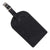 Branded Promotional MELBOURNE NAPPA LEATHER LUGGAGE TAG in Black Luggage Tag From Concept Incentives.