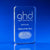 Branded Promotional LIMELIGHT TROPHY AWARD in Crystal Crystal Sizes: 190 x 110 x 30 Mm Award From Concept Incentives.