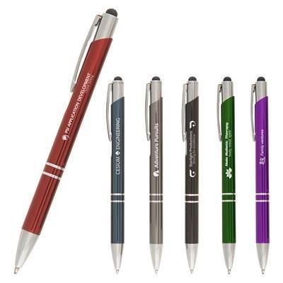 Branded Promotional CROSBY SHINY STYLUS PEN Pen From Concept Incentives.