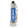 Branded Promotional KEYRING TORCH LIGHT in Blue from Concept Incentives