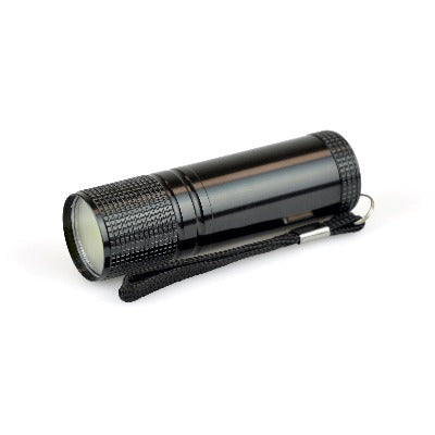Branded Promotional ASPEN COB TORCH in Black Torch From Concept Incentives.