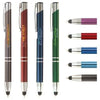 Branded Promotional CROSBY SHINY PEN WITHBOTTOM STYLUS Pen From Concept Incentives.