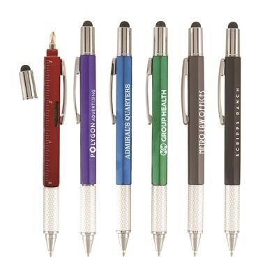 Branded Promotional PRO TOOL PEN with Stylus Pen From Concept Incentives.