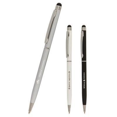 Branded Promotional MINNELLI SHINY STYLUS PEN Pen From Concept Incentives.