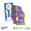 Branded Promotional MILKA BUNNY RABBIT SHAPE CHOCOLATE BAR Chocolate From Concept Incentives.