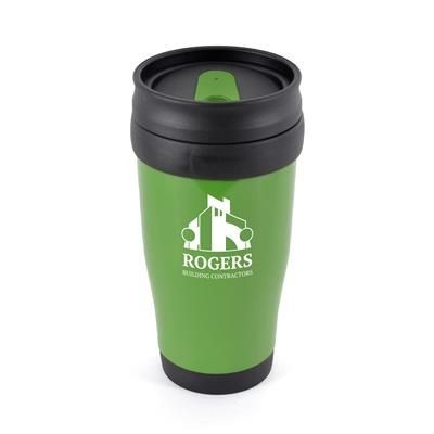 Branded Promotional POLO TUMBLER in Green Tumbler from Concept Incentives