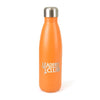 Branded Promotional ASHFORD POP STAINLESS STEEL DRINKS BOTTLE in Orange Drinks Bottle from Concept Incentives