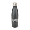 Branded Promotional ASHFORD POP STAINLESS STEEL DRINKS BOTTLE in Black Drinks Bottle from Concept Incentives