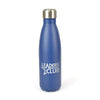 Branded Promotional ASHFORD POP STAINLESS STEEL DRINKS BOTTLE in Navy Blue Drinks Bottle from Concept Incentives