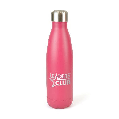 Branded Promotional ASHFORD POP STAINLESS STEEL DRINKS BOTTLE in Pink Drinks Bottle from Concept Incentives