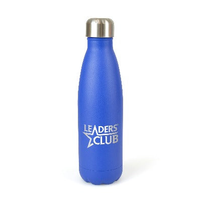 Branded Promotional ASHFORD POP STAINLESS STEEL DRINKS BOTTLE in Royal Blue Drinks Bottle from Concept Incentives