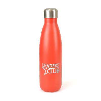 Branded Promotional ASHFORD POP STAINLESS STEEL DRINKS BOTTLE in Red Drinks Bottle from Concept Incentives
