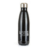 Branded Promotional ASHFORD SHINE SPORTS BOTTLE in Black Drinks Bottle from Concept Incentives