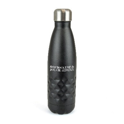 Branded Promotional MONDRIAN DRINKS BOTTLE in Black Drinks Bottle from Concept Incentives