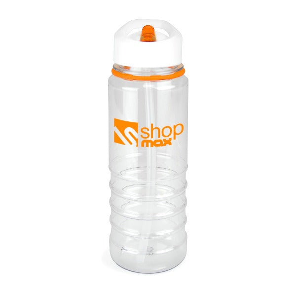 Branded Promotional BOWE TRITAN SPORTS BOTTLE with Colour Trim Sports Drink Bottle From Concept Incentives.