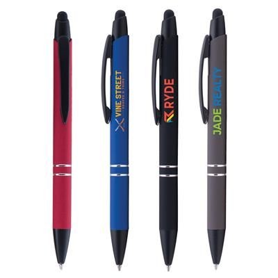 Branded Promotional MCCARTNEY SOFT-TOUCH STYLUS PEN Pen From Concept Incentives.