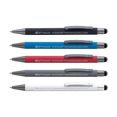 Branded Promotional BOWIE STYLUS BALL PEN Pen From Concept Incentives.