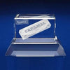 Branded Promotional MILANO AWARD MODERN CRYSTAL AWARD DESIGN WHICH FEATURES AN ANGLE CUT BASE Award From Concept Incentives.