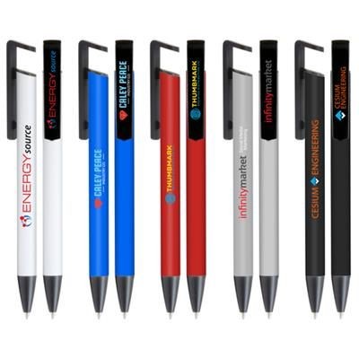 Branded Promotional BOWIE MOBILE PHONE HOLDER PEN Pen From Concept Incentives.