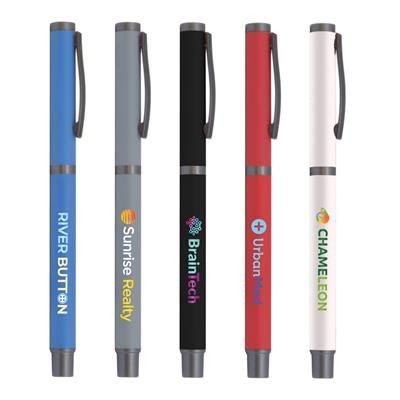 Branded Promotional BOWIE ROCK N ROLLERBALL PEN Pen From Concept Incentives.