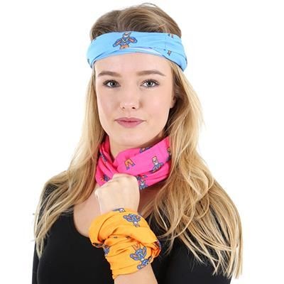 Branded Promotional MULTIFUNCTION SEAMLESS TUBE SCARF Bandana From Concept Incentives.