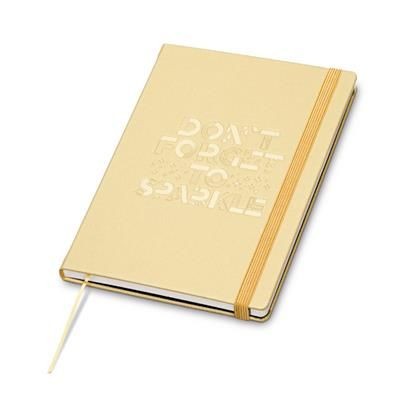 Branded Promotional NOTE BOOK MINDNOTES in Verona Hardcover Jotter From Concept Incentives.