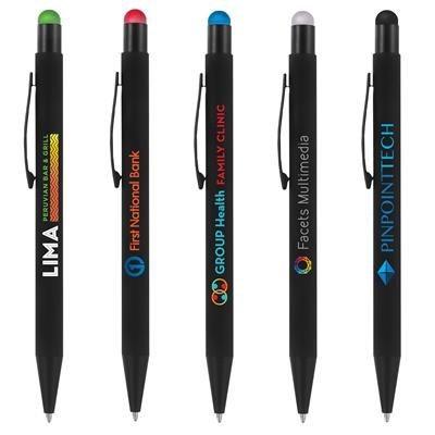 Branded Promotional BOWIE MIDNIGHT STYLUS PEN Pen From Concept Incentives.