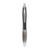 Branded Promotional PUSH BUTTON BALL PEN in Abs with Soft Grip Pen From Concept Incentives.