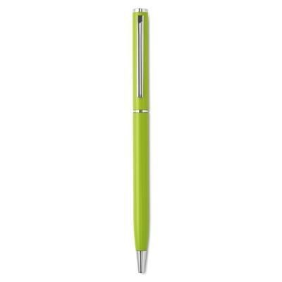Branded Promotional TWIST ACTION BALL PEN in Aluminium Metal Pen From Concept Incentives.