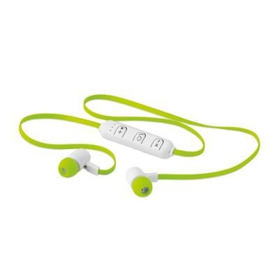 Branded Promotional BLUETOOTH EARPHONES with Microphone Earphones From Concept Incentives.
