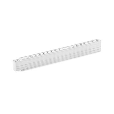 Branded Promotional FOLDING CARPENTERS RULER 2 METRE MADE OF FIBERGLASS Ruler From Concept Incentives.