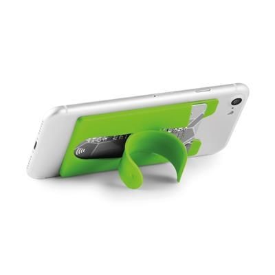 Branded Promotional SILICON CARDHOLDER with 3m Tape to Attach It to the Back of Your Smartphone Cars & Bikes From Concept Incentives.