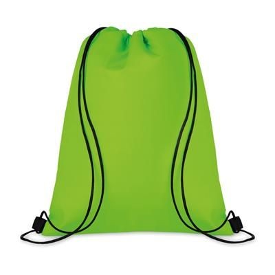 Branded Promotional 210D POLYESTER DRAWSTRING THERMAL INSULATED COOL BAG Cool Bag From Concept Incentives.