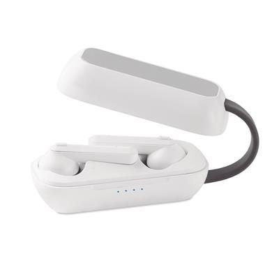Branded Promotional SET OF 2 CORDLESS EARPHONES Earphones From Concept Incentives.
