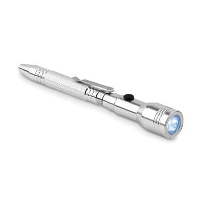 Branded Promotional ALUMINIUM METAL TORCH with 3 LED Lights Technology From Concept Incentives.