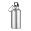 Branded Promotional ALUMINIUM METAL SINGLE LAYER BOTTLE with Carabiner Sports Drink Bottle From Concept Incentives.