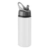 Branded Promotional ALUMINIUM METAL SINGLE LAYER DRINK BOTTLE with Folding Mouth Piece & Lid with Hanger Sports Drink Bottle From Concept Incentives.