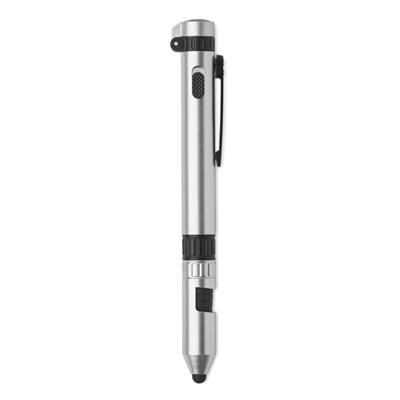 Branded Promotional MULTIFUNCTION STYLUS TOOL PEN in Abs Matt Finish with Torch Pen From Concept Incentives.