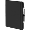 Branded Promotional MOOD DUO SET in Black Notebook and Pen from Concept Incentives