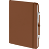 Branded Promotional MOOD DUO SET in Brown Notebook and Pen from Concept Incentives