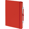 Branded Promotional MOOD DUO SET in Red Notebook and Pen from Concept Incentives