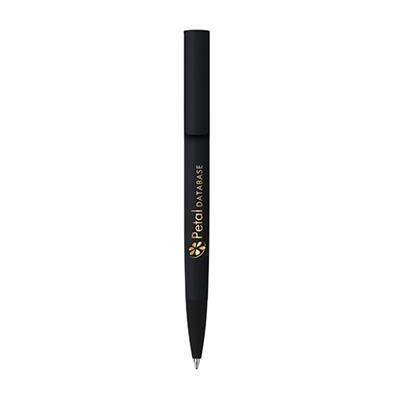 Branded Promotional JAGGER METAL BALL PEN in Black Pen From Concept Incentives.