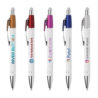 Branded Promotional MARQUISE BRIGHT STYLUS PEN Pen From Concept Incentives.