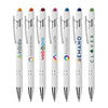 Branded Promotional PRINCE BRIGHT SOFTY PEN with Stylus Pen From Concept Incentives.