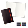 Branded Promotional MYNO CLASSIC A5 LEATHERTEX NOTE BOOK Jotter From Concept Incentives.