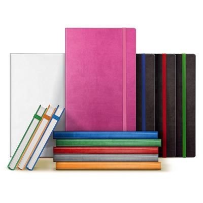 Branded Promotional MYNO A5 NOTE BOOK BRANDHIDE Jotter From Concept Incentives.