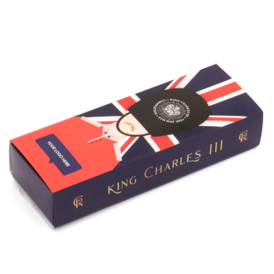 Branded Promotional CORONATION ECO MATCHBOX OF CHOCOLATE KING'S GUARDS Chocolate from Concept Incentives