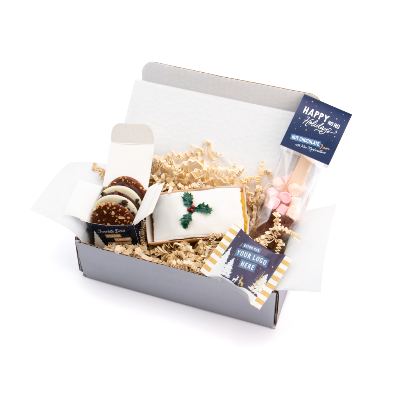 Branded Promotional WINTER GIFT BOX MINI from Concept Incentives